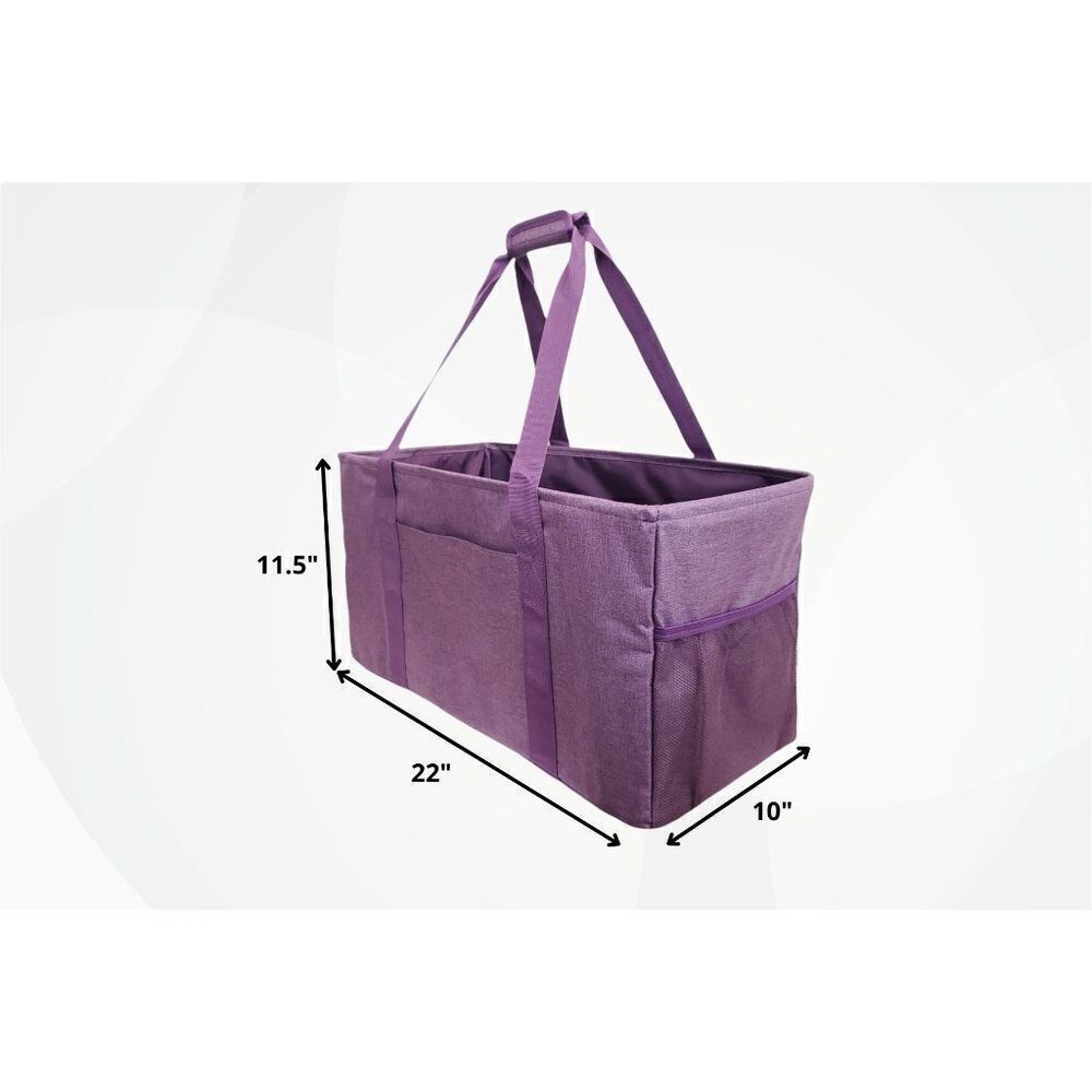 "STRAIGHT OUTTA GROCERIES" Multipurpose Tote - Picture 8 of 13